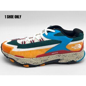 The North Face Mens Vectiv Trail Running Shoe Multicolor Mesh Size 9 Left Shoe O